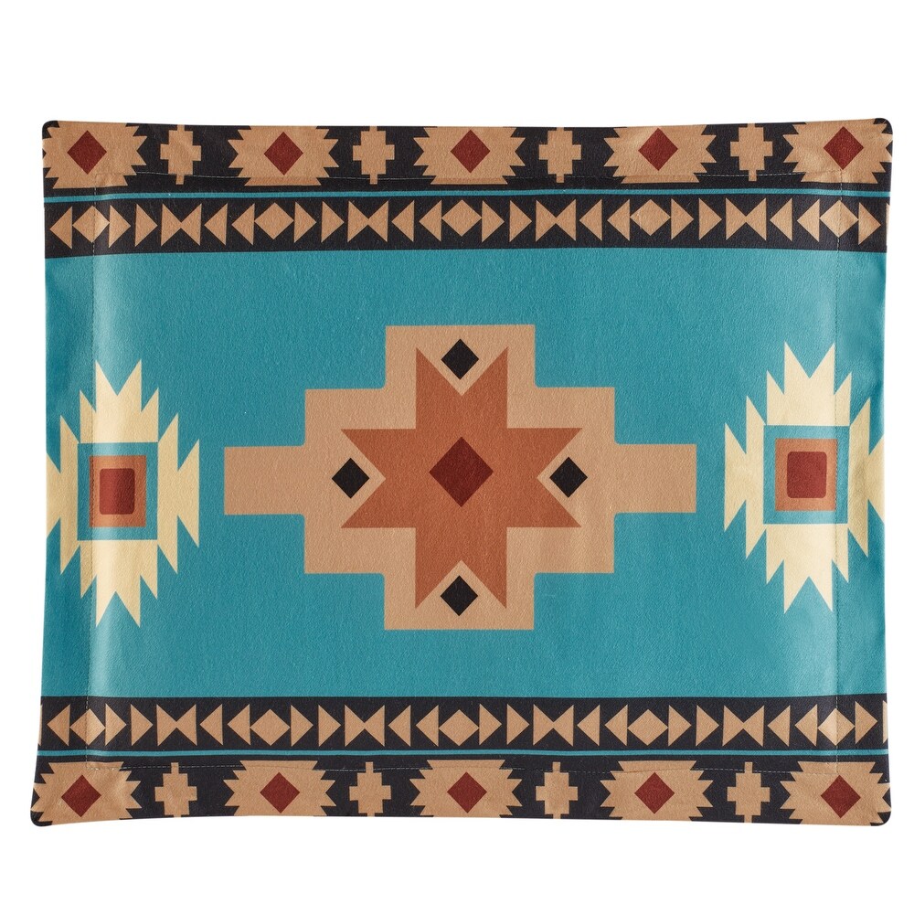 Colorful Aztec Southwest Fleece Pillow Sham