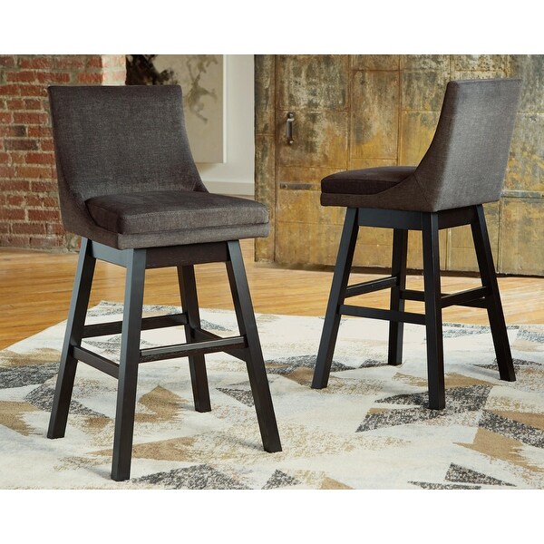 Tallenger Upholstered Swivel Stool (Set of 2)