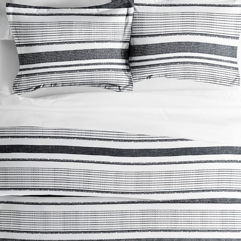 Home Collection Premium Ultra Soft Vintage Stripe Pattern Duvet Cover Set