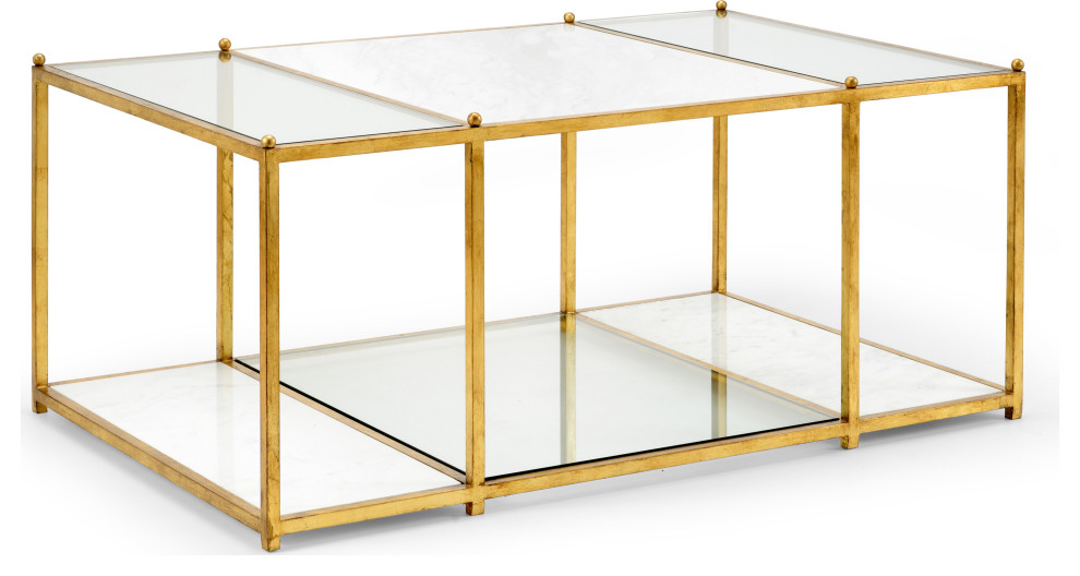 Directoire Coffee Table   Contemporary   Coffee Tables   by HedgeApple  Houzz