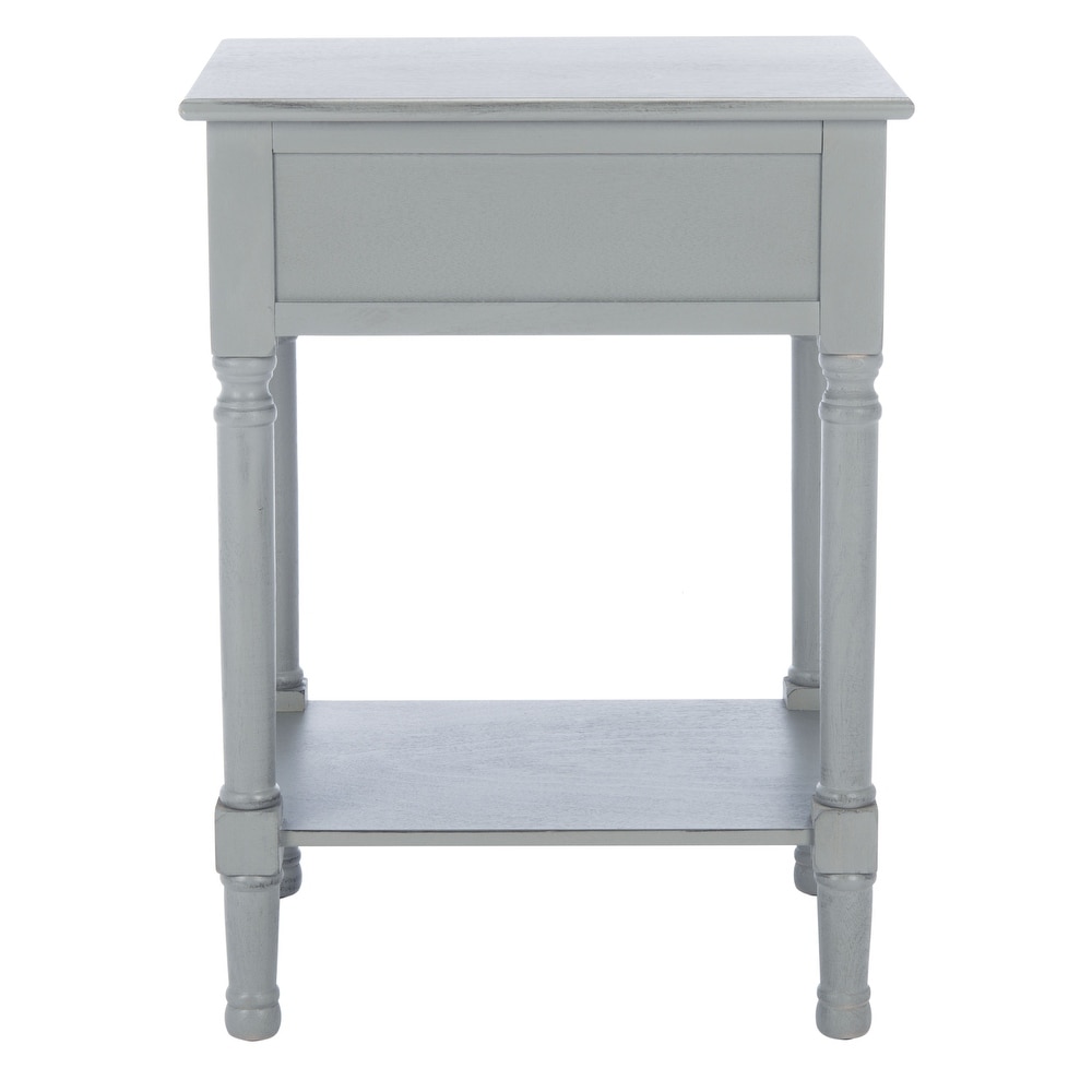 SAFAVIEH Landers 1 Drawer Bottom Shelf Accent Table   19\