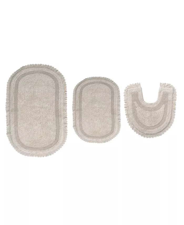 Home Weavers Auburn Bath Rug 3 Pc Set