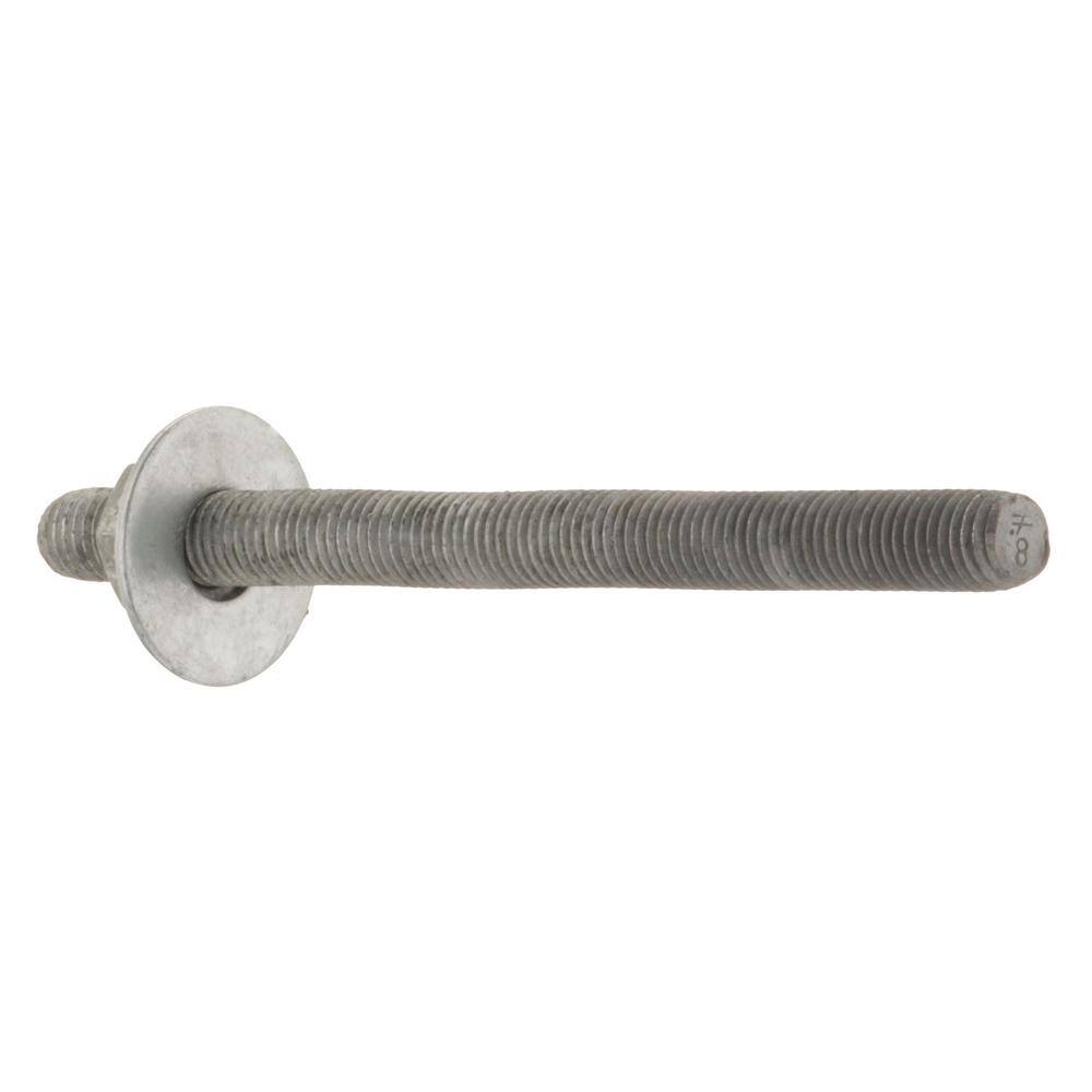 Simpson Strong-Tie 58 in. x 8 in. Hot-Dip Galvanized Retrofit Bolt (2-Pack) RFB#5X8HDGP2