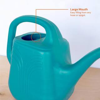 Bloem Classic 2 Gal. Bermuda Teal Plastic Watering Can JW82-26