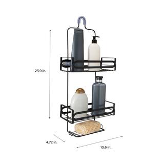 Elle Decor Noir Shower Caddy in Black EL-44041-BLACK