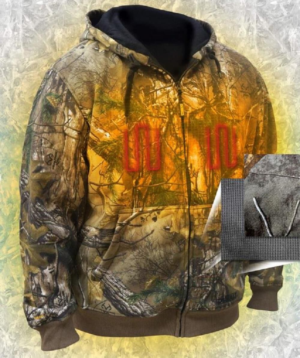 DEWALT Unisex Realtree XTRA Camouflage Heated Kit Hoodie 2X DCHJ074D1-2X from DEWALT