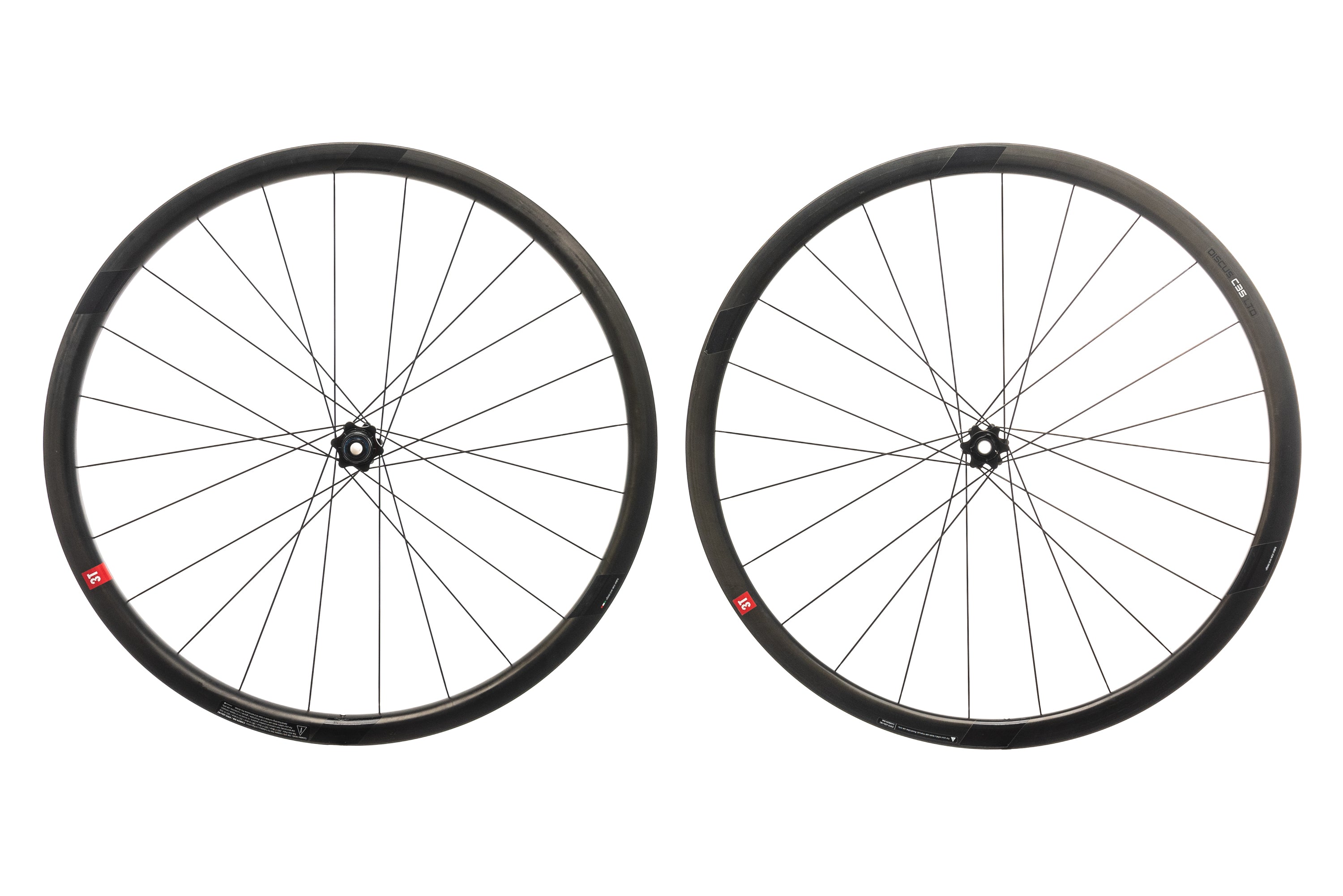 3T Discus C35 LTD Disc Carbon Clincher 700c Wheelset
