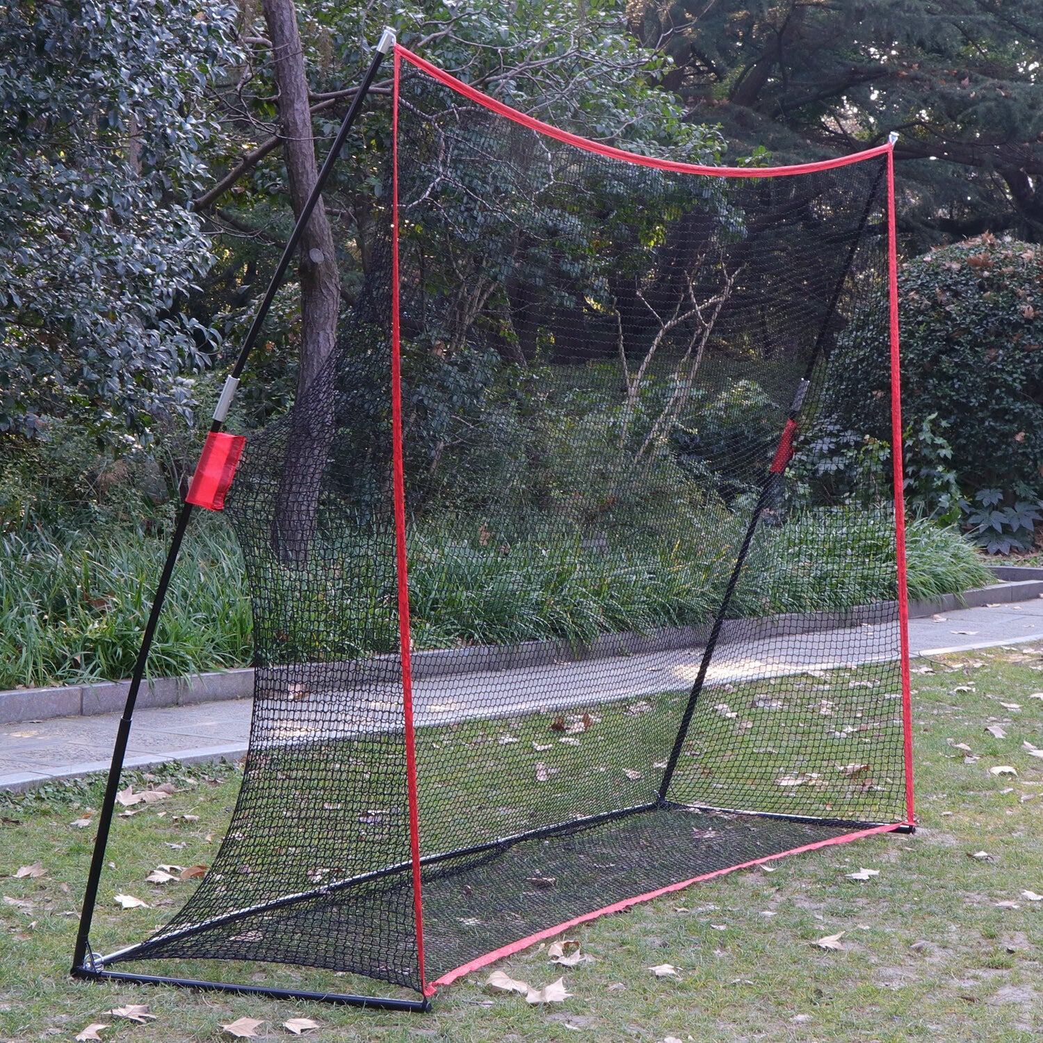 ZenSports 10x7FT Portable Golf Practice Nets W/ Carry Case - Golfing at Home， Outdoor/Backyard Training