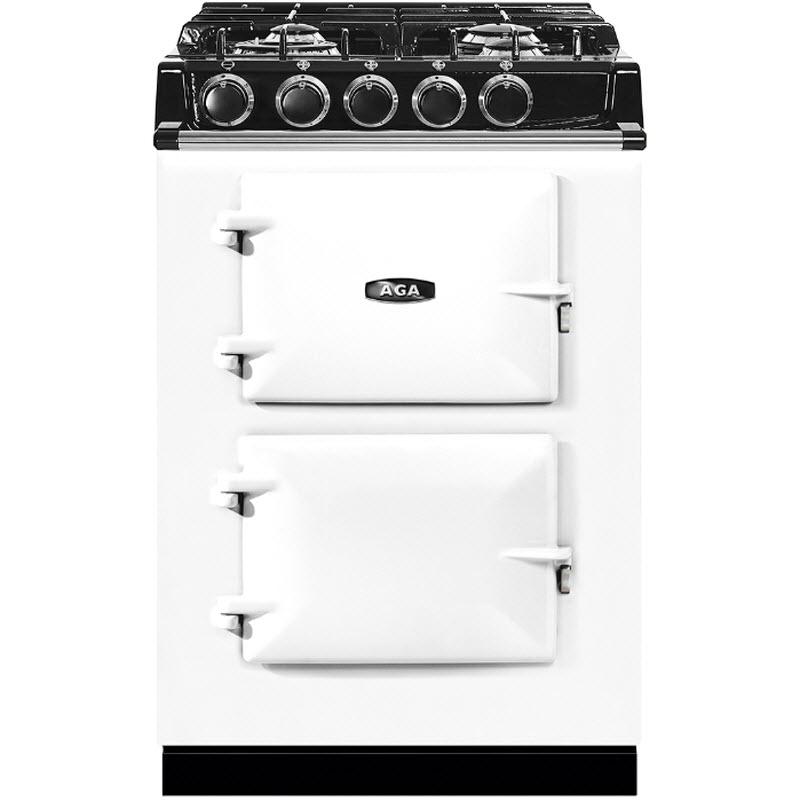 AGA 24in Classic City Dual Fuel Range ATC2DF-WHT