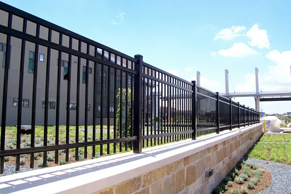 China factory supply outdoor garden wall removable wrought iron fence