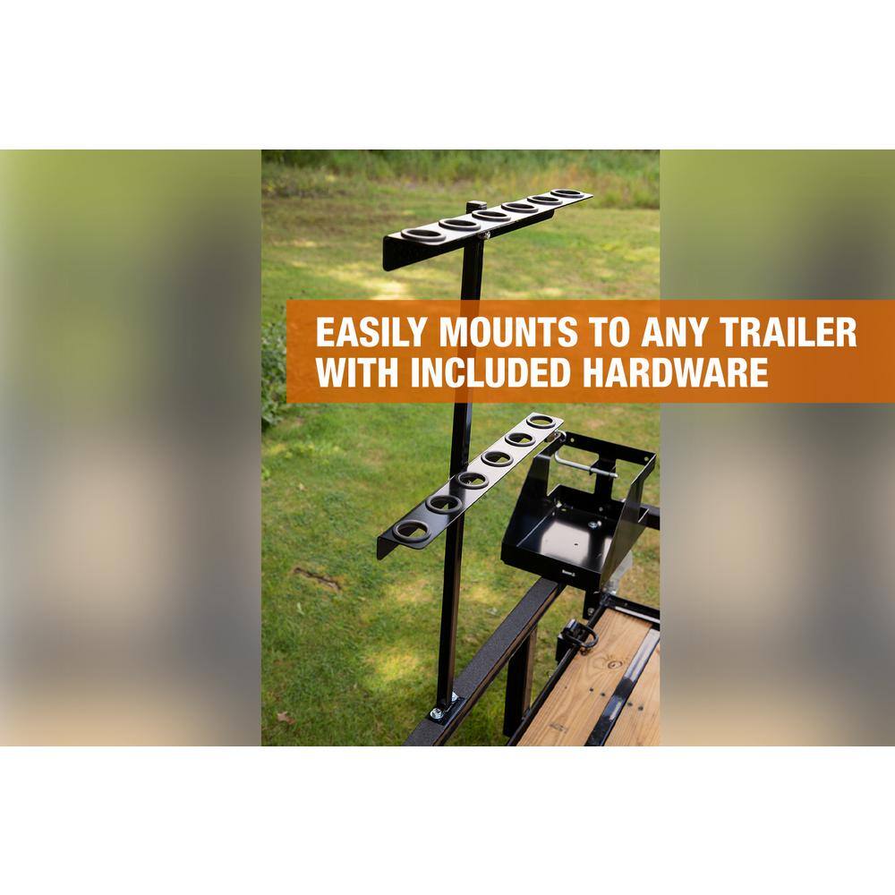 Buyers Products Company 40 lb. Open Trailer Hand Tool Rack LT35