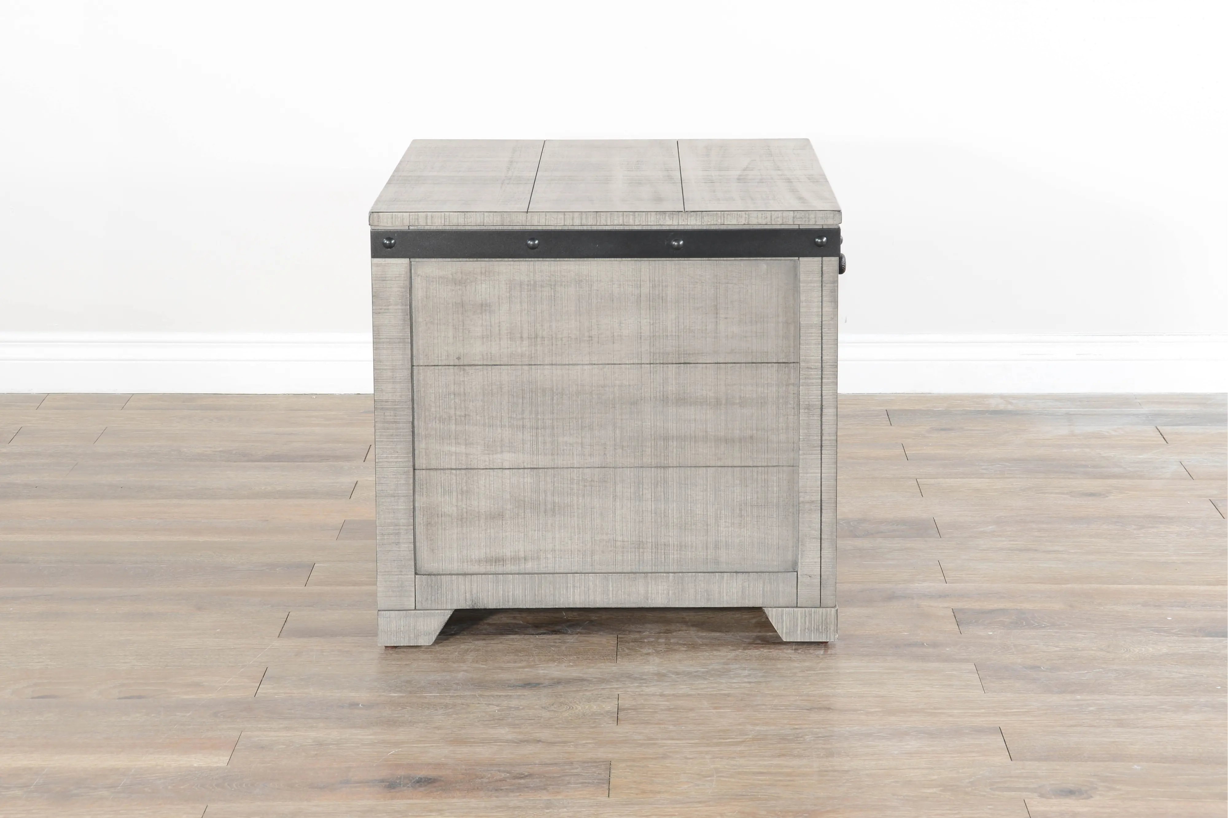 Avalon Alpine Gray End Table