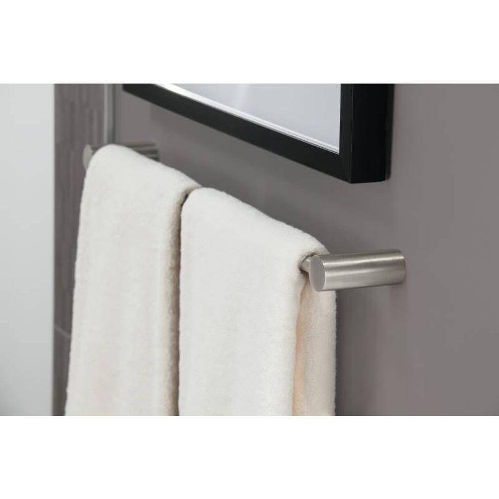 MOEN Align 24 in. Towel Bar in Brushed Nickel YB0424BN