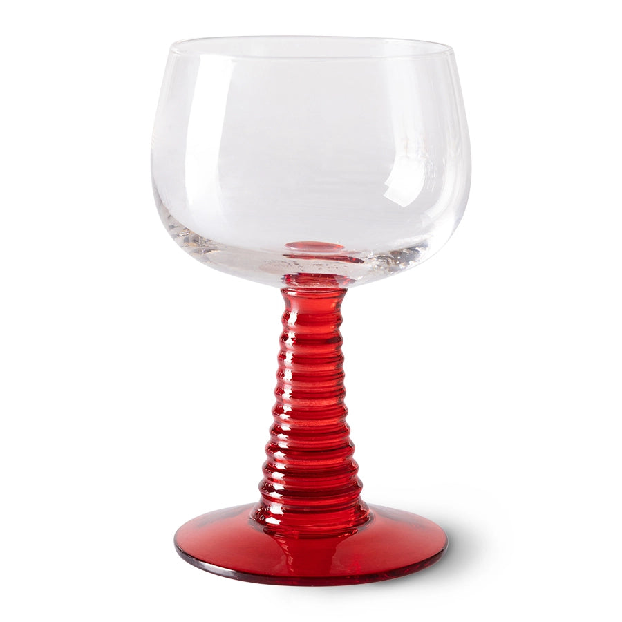 Wine glass - red