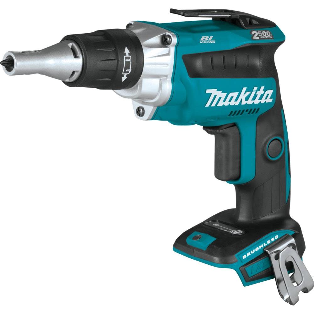 18V LXT Lithium-Ion Brushless Cordless 2，500 RPM Drywall Screwdriver， Tool Only ;