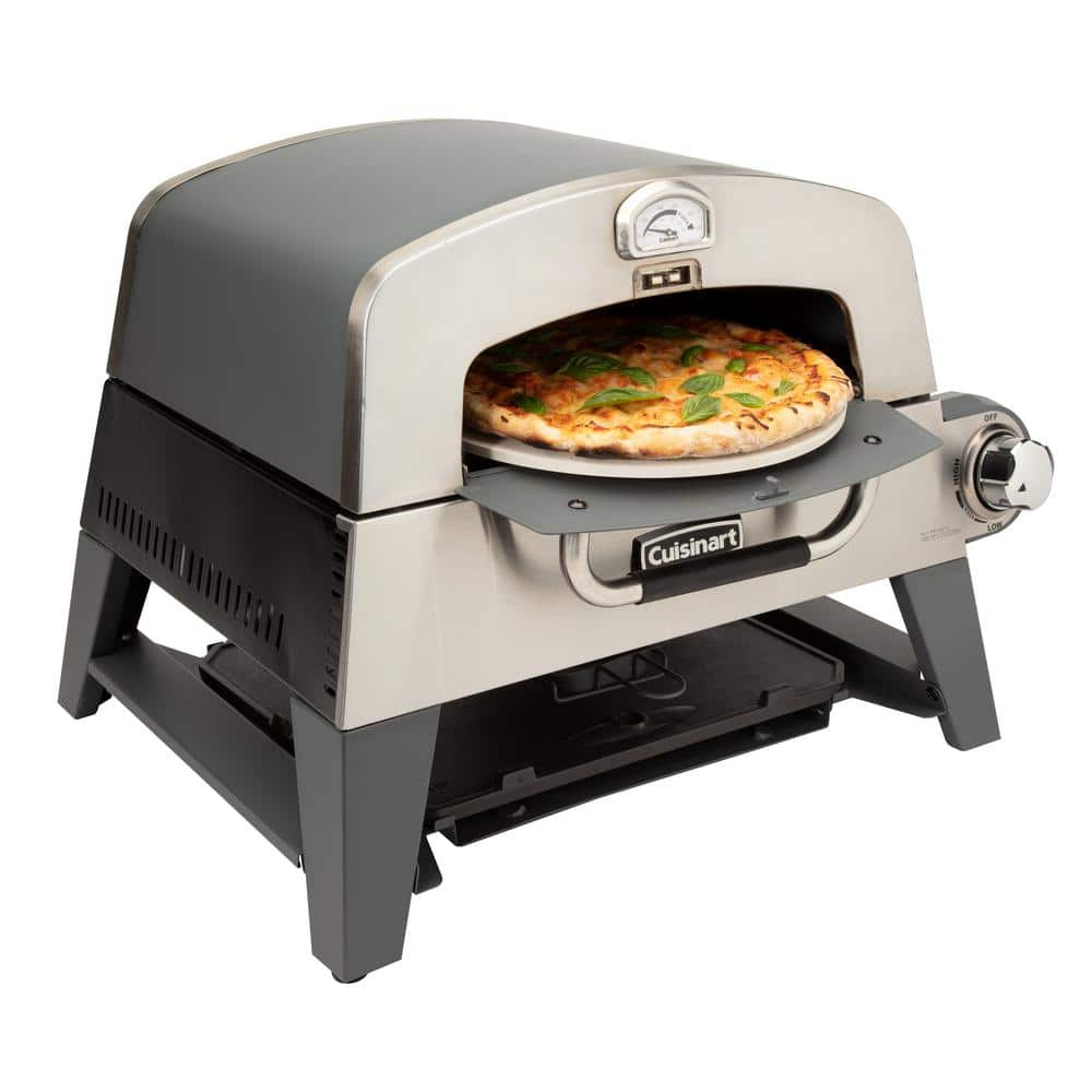 Cuisinart 3-In-1 Propane Tank Griddle and Grill Outdoor Pizza Oven CGG-403