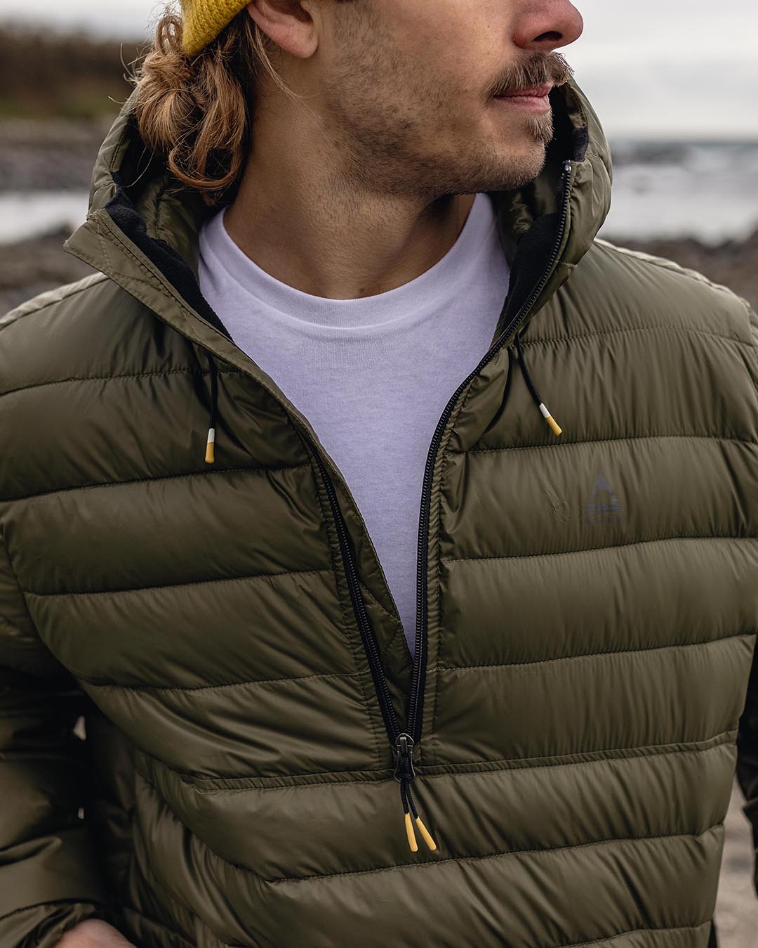 Crest Recycled Insulated Jacket - Khaki