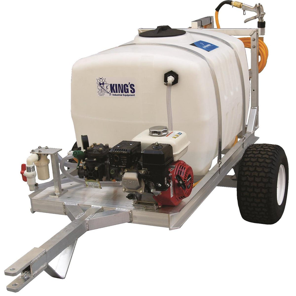 Kings 100 Gallon Trailer Sprayer with Boomless Nozzle