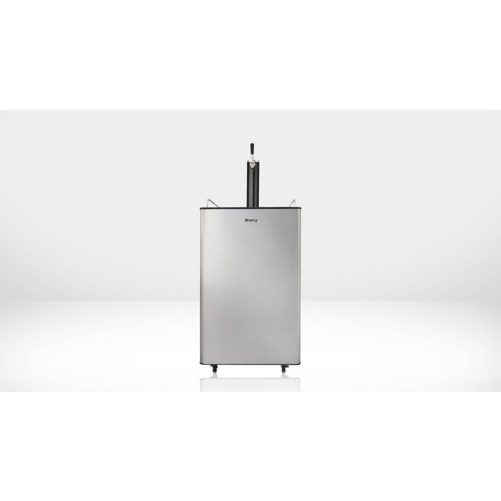 Danby Single Tap 5.4 cu. ft. Kegerator in Stainless Steel DKC054A9SLDB