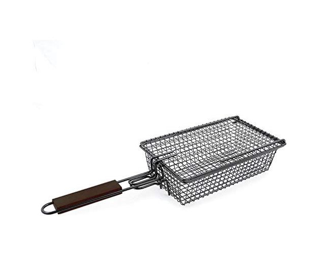 Yukon Glory Premium Grilling Basket Designed Grill Vegetables Seafood Poultry And Meats