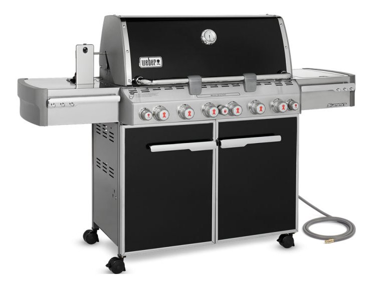 Weber Summit E-670 Black Natural Gas Grill