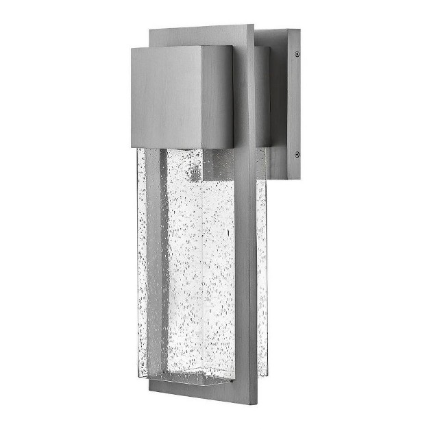 Lark Alex 1 Light Lantern Antique Brushed Aluminum