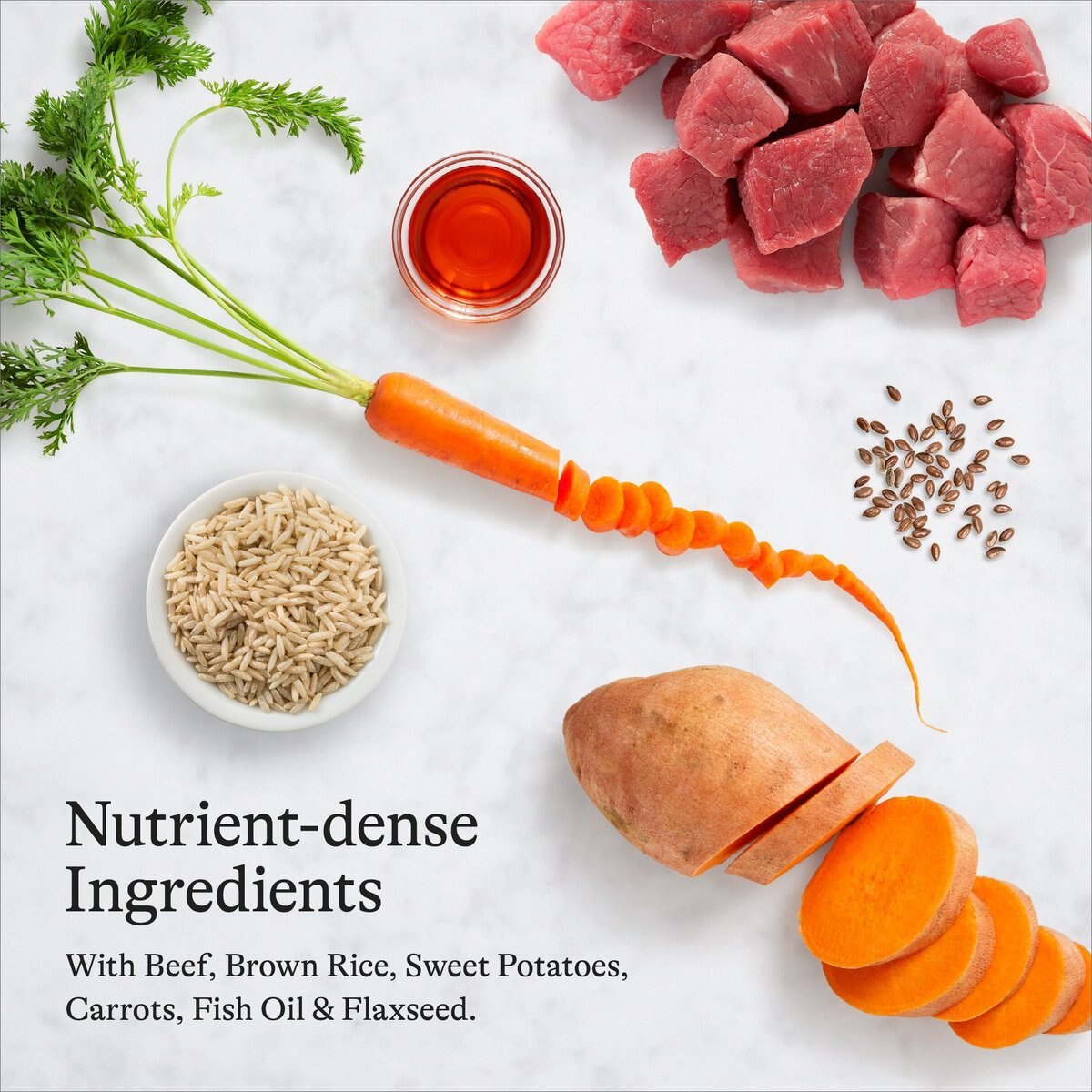 American Journey Protein and Grains Beef， Brown Rice and Vegetables Recipe Dry Dog Food