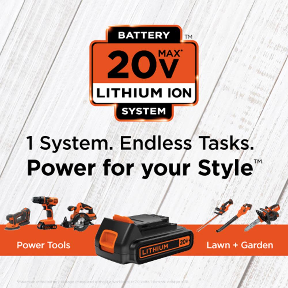 20V MAX LITHIUM DRILL PROJECT KIT ;