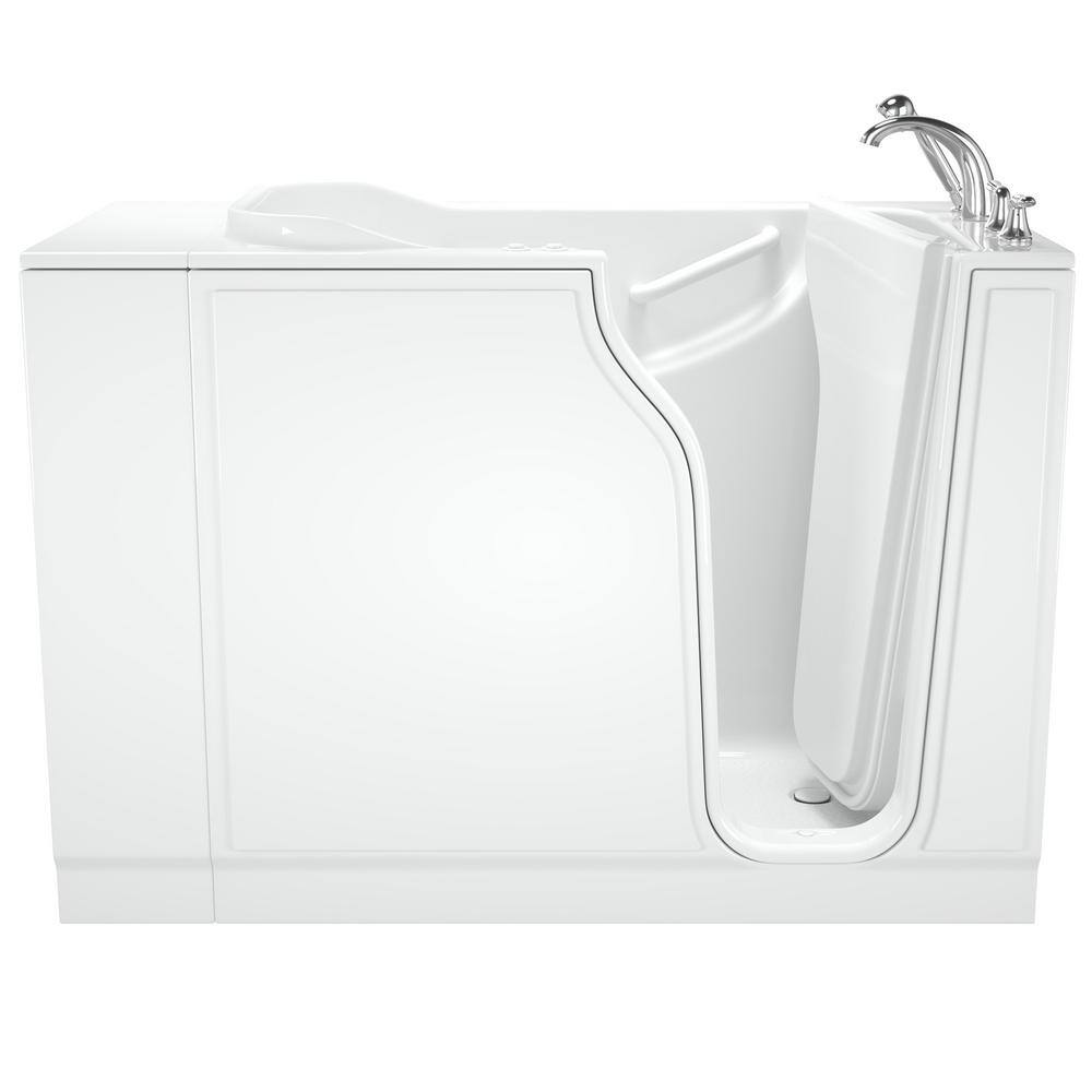 Safety Tubs Gelcoat Entry 52 in. Walk-In Air Bath Bathtub in White SSA5230RD-WH