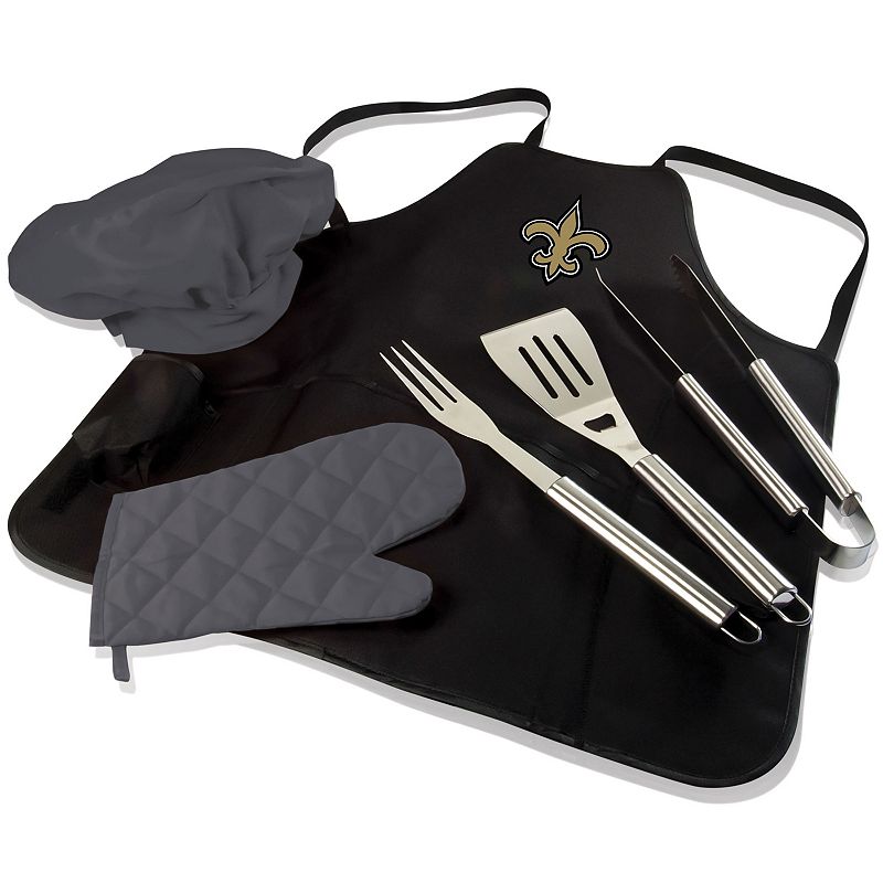 Picnic Time New Orleans Saints BBQ Apron and Tote