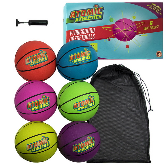 Brybelly 6 Youth Size Neon Basketballs