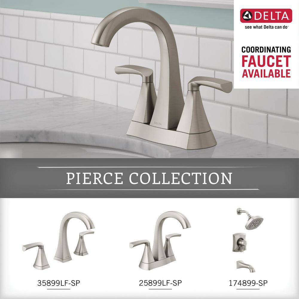 Delta Pierce 24 in. Towel Bar in Spotshield Brushed Nickel PRC24-BN