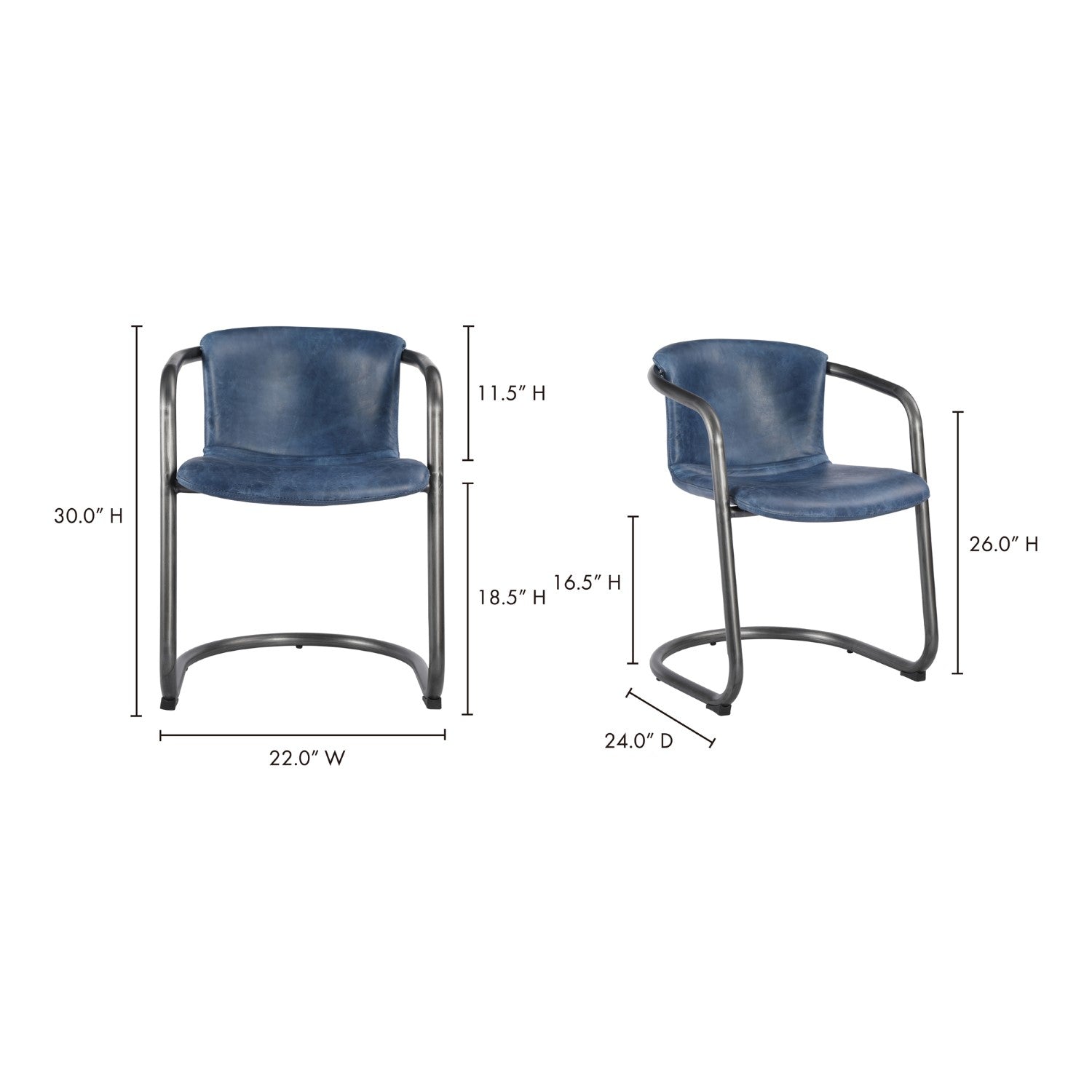 Freeman Dining Chair Set of 2