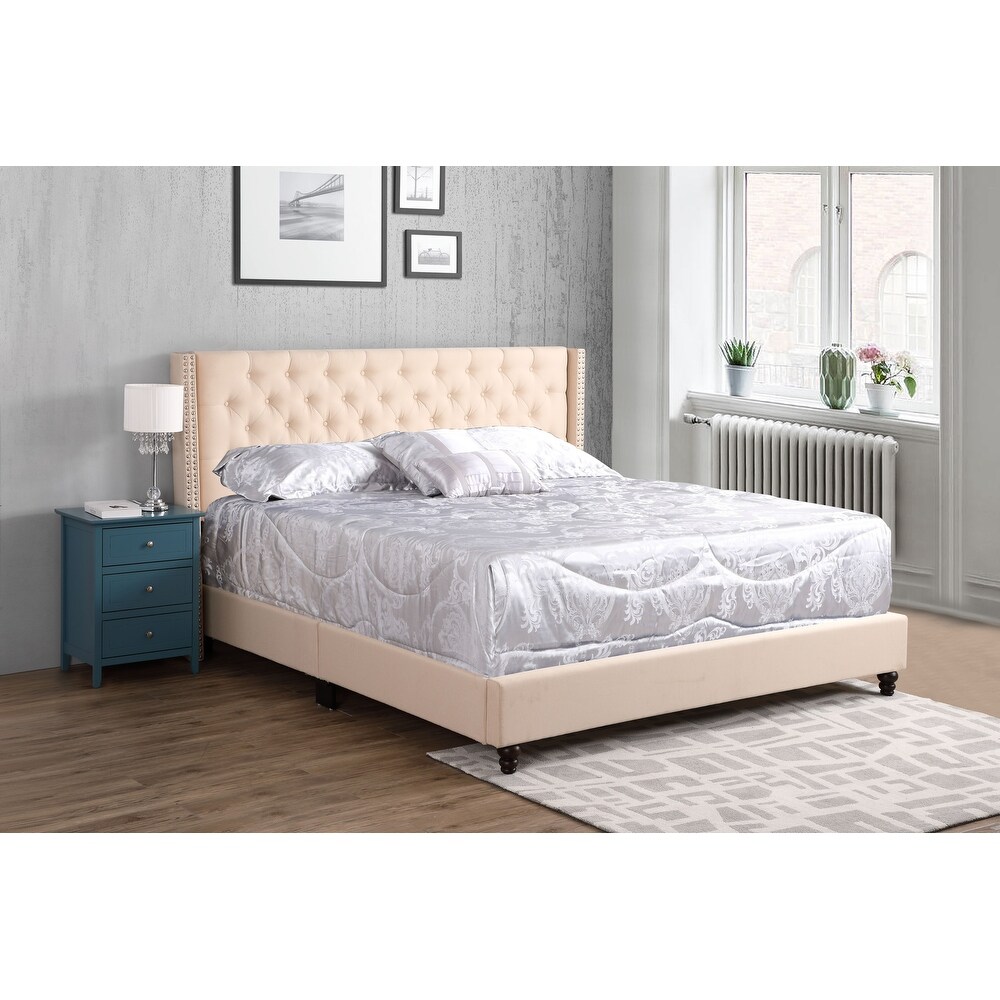 Julie Tufted Upholstered Bed