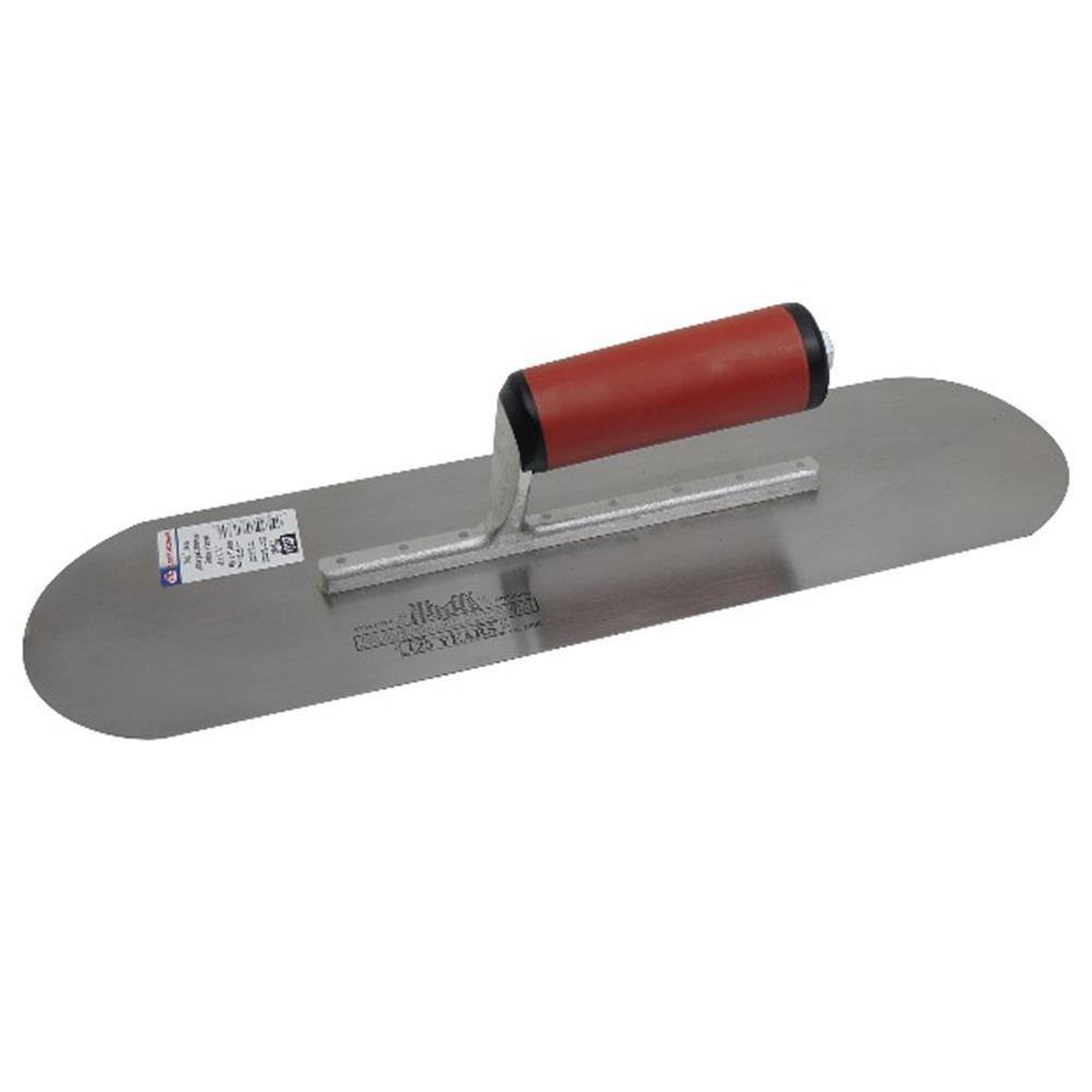 MARSHALLTOWN 16 in. x 4-12 in. Pool Trowel with Straight DuraSoft Handle SP16D