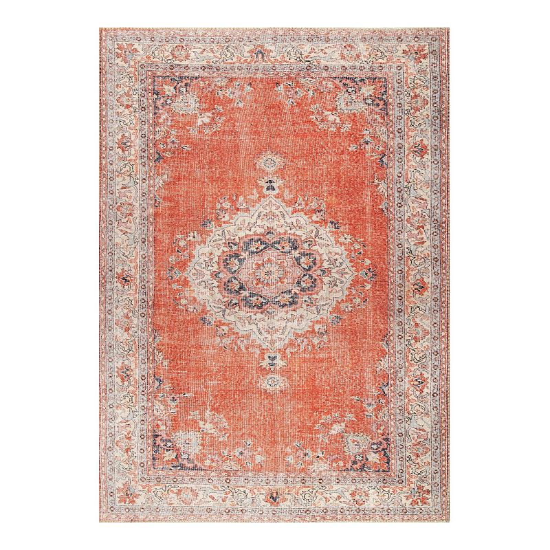 nuLOOM Flatweave Medallion Jess Rug