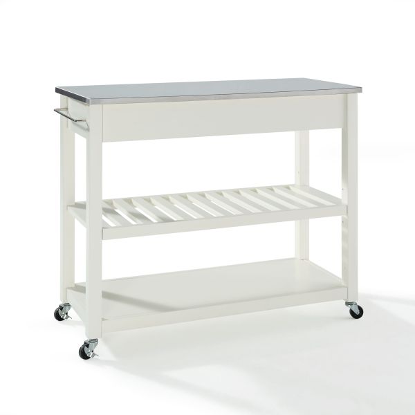 Stainless Steel Top Kitchen Prep Cart