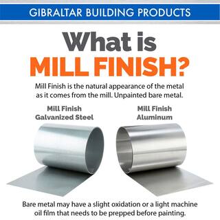 Gibraltar Building Products 14 in. x 10 ft. Aluminum Roll Valley Flashing 999-10-14