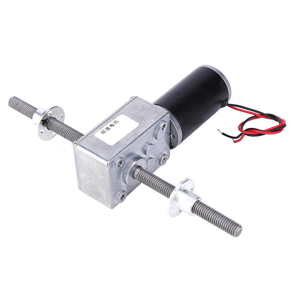 Worm Gear Motor Right And Left Hand Coaxial M8 Shaft 2480 Motor With Flangespeed Reduction Rate 500