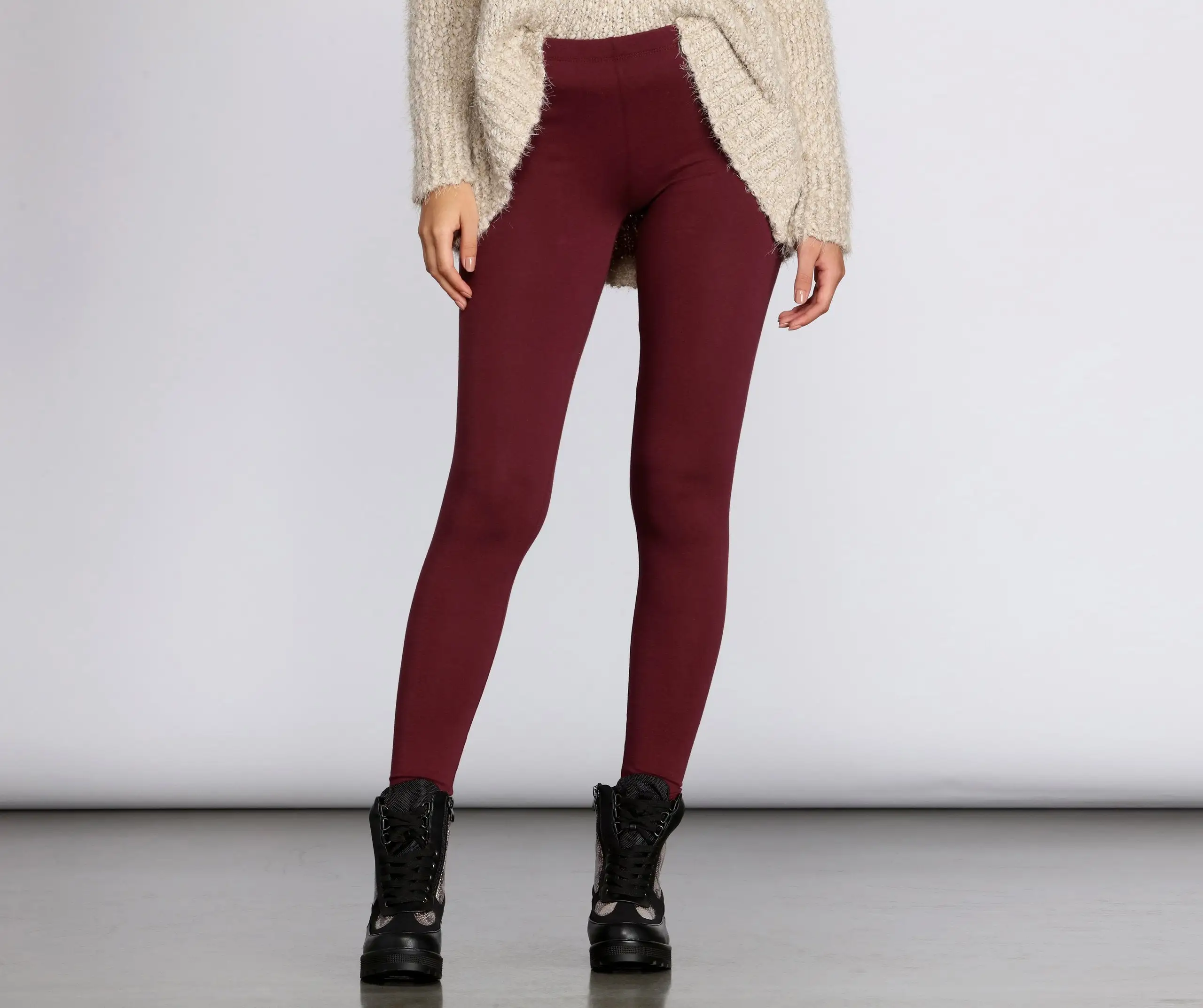 CLEARANCE - Basic Cotton Leggings