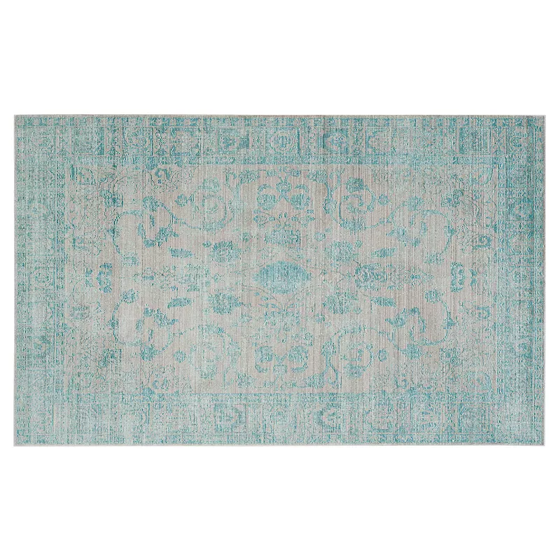 Safavieh Valencia Victoria Framed Floral Rug