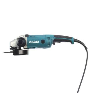 Makita 15 Amp 7 in. Corded Angle Grinder with Grinding wheel Side handle and Wheel Guard GA7021