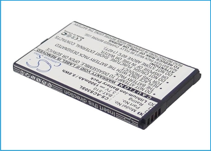 Acer Iconia Smart S300 Replacement Battery BatteryClerkcom Mobile Phone