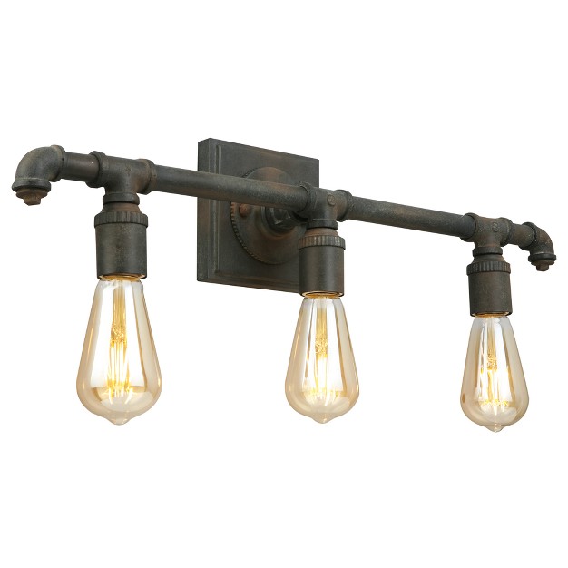 Wymer 3 Vanity Light Bronze gray Eglo