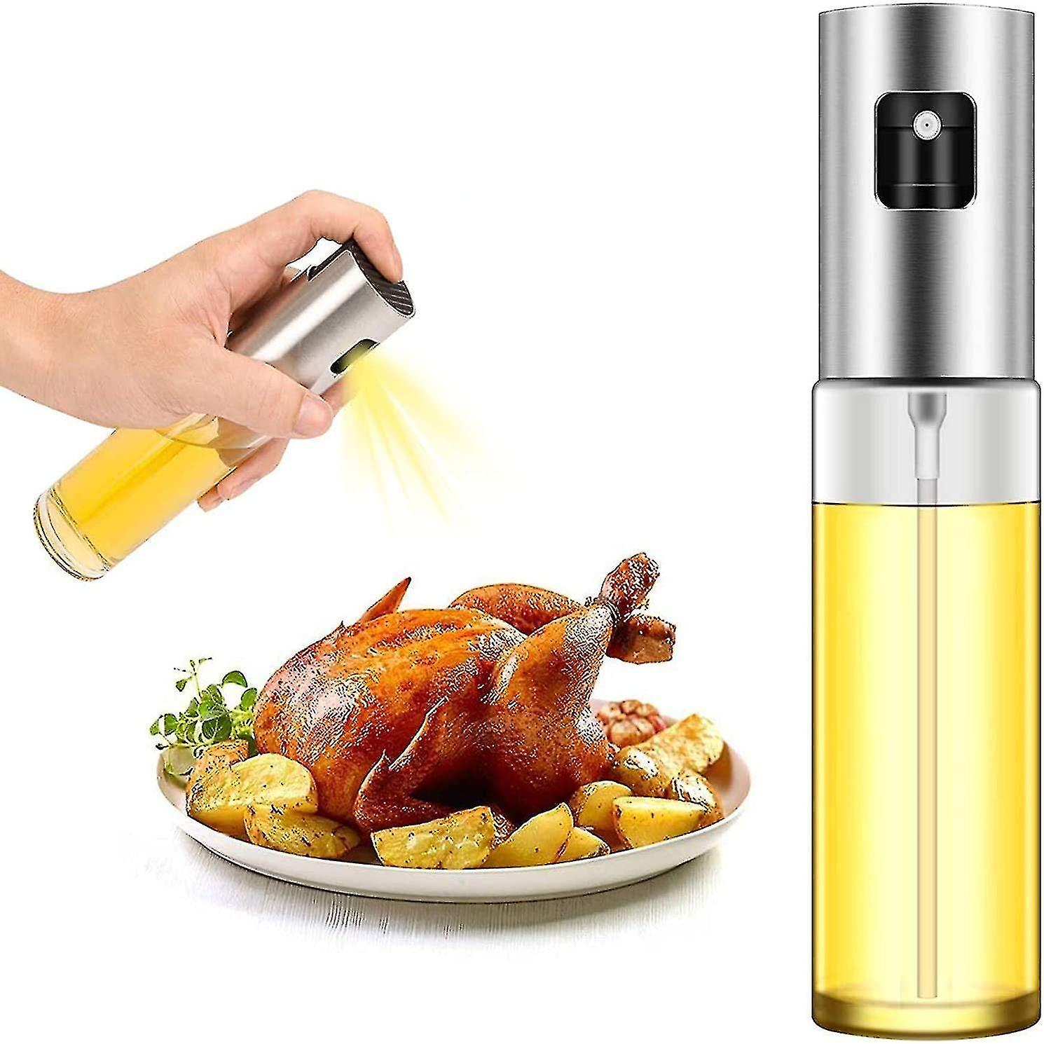 Oil Sprayer For Cooking， Olive Oil Sprayer Mister， 105ml Olive Oil Spray Bottle， Olive Oil Spray For