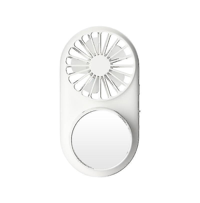 Three-in-one Cooler Spraying Fan With Makeup Mirror