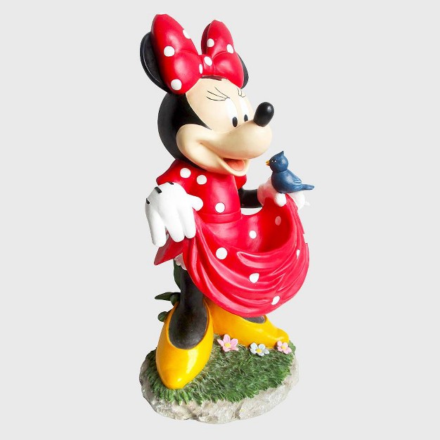 Minnie Mouse Birdbath Resin stone Statue