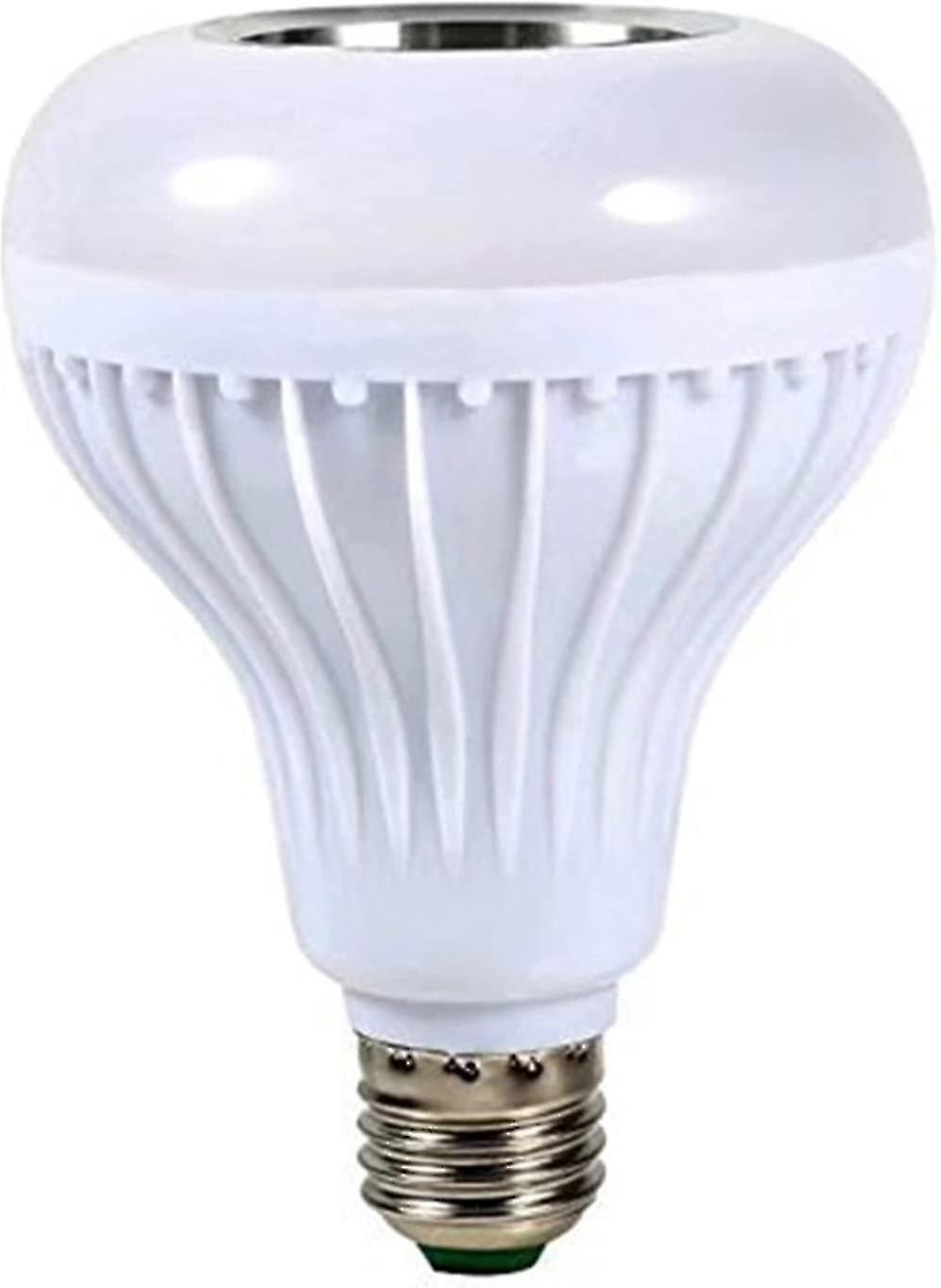 Bluetooth Light Bulb With Speaker Music Sync Rgb Color Changing Light Bulb With 24 Keys Remote Contr