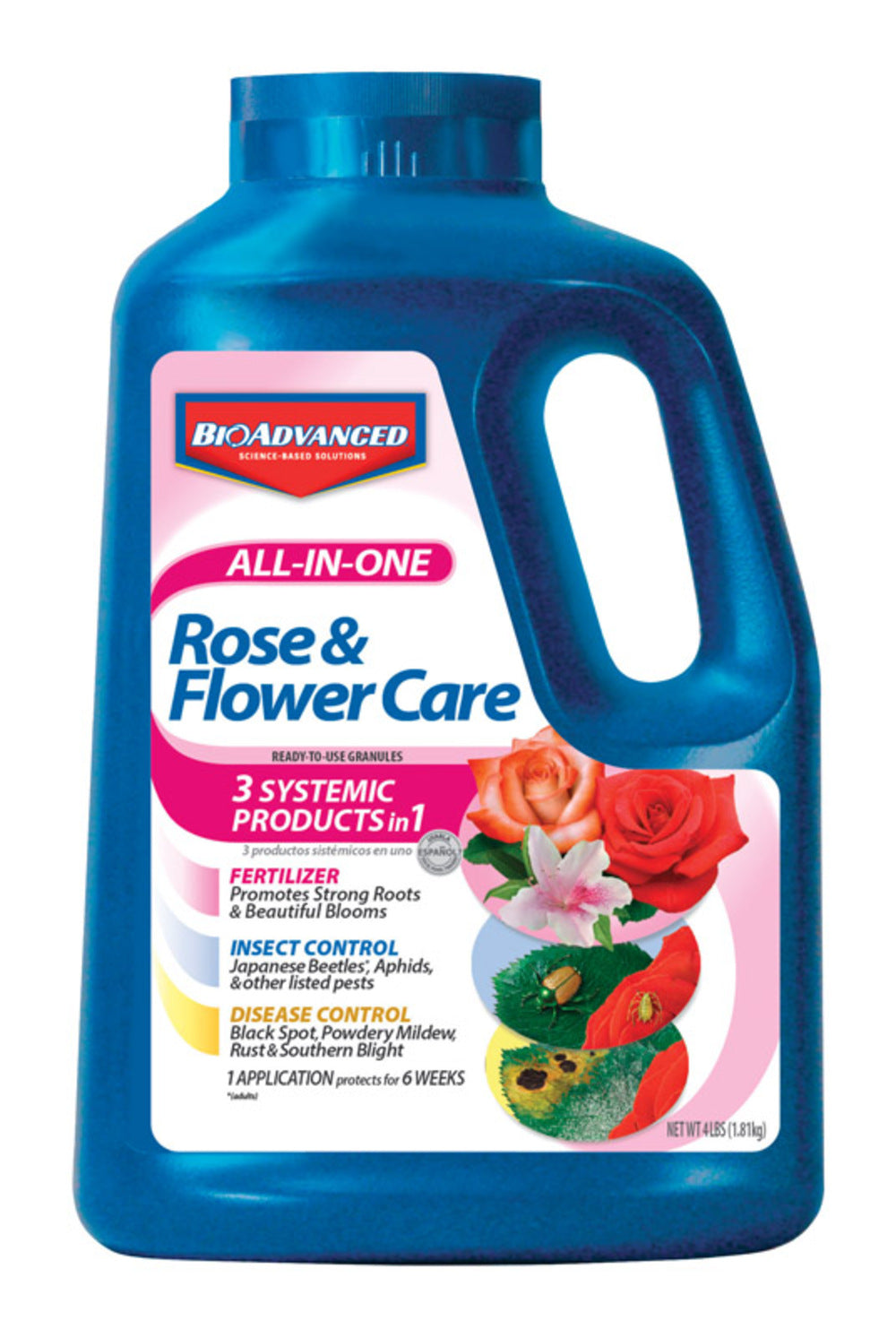 ROSEFLOWER CARE 4LB