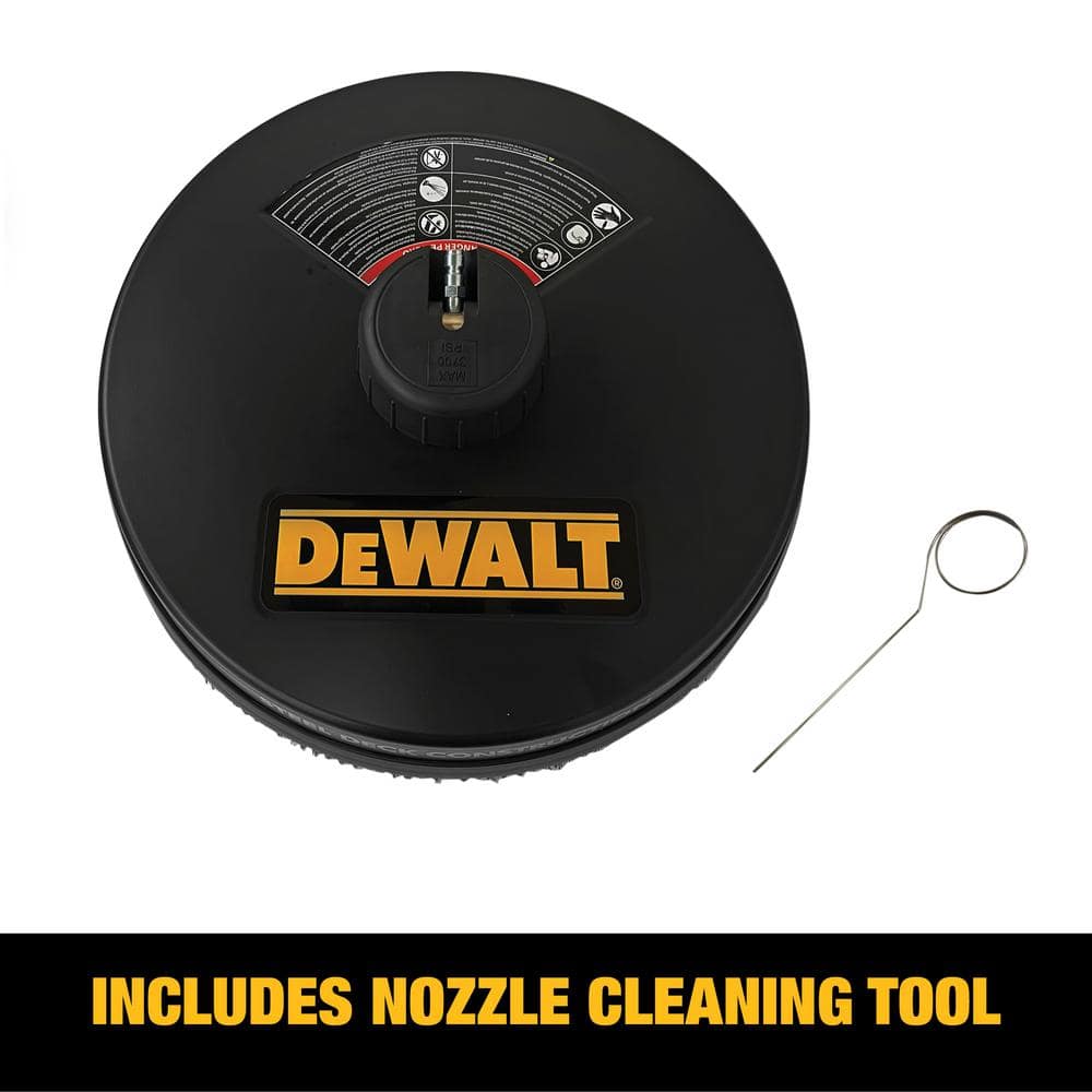 DEWALT Universal 18 in. Surface Cleaner for Cold Water Pressure Washers Rated up to 3700 PSI DXPA34SC